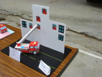 消防車模型照片