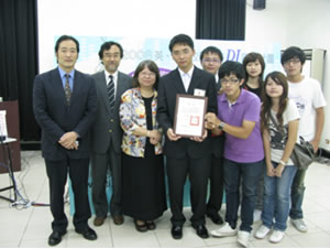 『2008英、日語校園廣播DJ圓夢計畫』日語組比賽第一照片