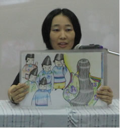 林由紀惠老師紙戲劇表演照片