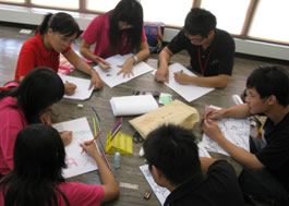 製作紙戲劇—日語元氣屋組照片