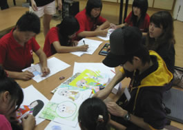 製作紙戲劇—日語生活教室組照片