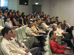 壓力調適與憂鬱症防治演講照片