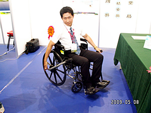 安全快樂輪椅照片