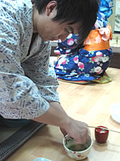 日本茶道體驗照片