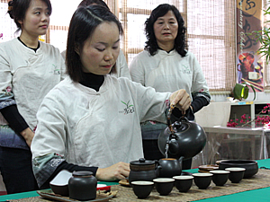 茶藝結業展照片