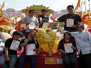 作品與得獎成員照片