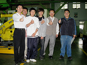 學生至遠東機械實習照片