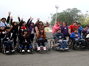 校園無障礙體驗活動照片 校園無障礙體驗活動照片
