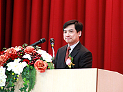 市政府參議龔永宏致詞照片