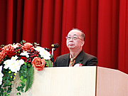 本校前校長陳世昌致詞照片