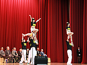 競技啦啦隊表演照片