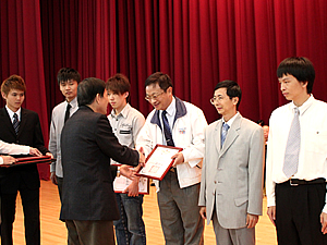 韓國首爾國際發明展金牌獎頒獎照片