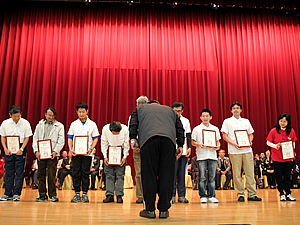 教學優良教師獎頒獎照片