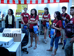 參訪實驗室照片