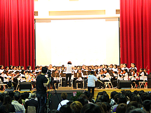 嘉義市民管弦樂團表演照片