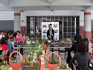 講師講解植栽照片 講師講解植栽照片