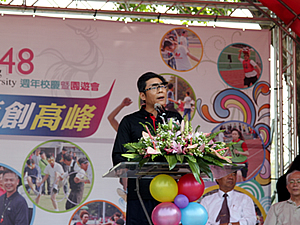 盧副校長致詞照片