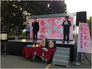 參賽者表演照片