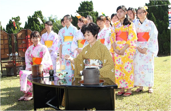 日本茶道體驗照片