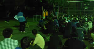 宿舍防震防災演習照片