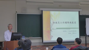 葉吉堂署長蒞校演講照片