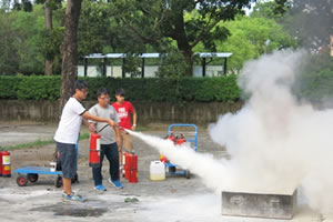 防火防震演練活動照片