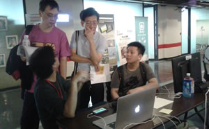 應用遊戲科技系參訪照片