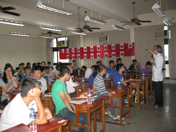 產學合作說明會與家長座談照片