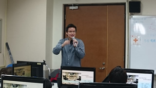 永騰設計公司蒞校演講照片