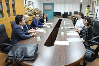 長野縣齊藤飯店來校取才照片