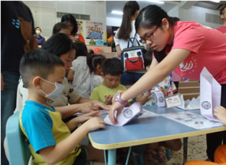 幼保系舉辦假日親子闖關活動照片