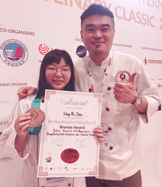 王姵貞獲銅牌照片