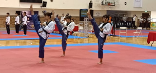 跆拳道賽在吳鳳科大熱情登場