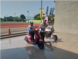 機車防禦駕駛體驗活動照片