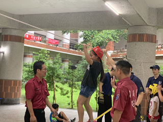 防火防災夏令營活動照片