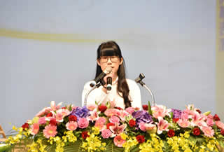 吳俐蓉致詞照片