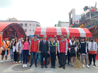 大士爺廟淨港活動