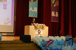 呂庭萱在校生致詞